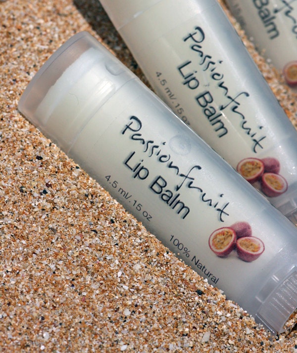 Liliko'i (Passion Fruit) Lip Balm - 100% Natural, Gluten Free
