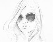 Elya, Summer Series - Fashion Illustration Print - Brooke Hagel