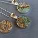 Map Necklace Sterling  Silver  Loop Style Custom Personalized with your City Vintage  Atlas