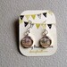 Bicycle Sterling Earrings Vintage Ad Stamps Gift for the Cyclist