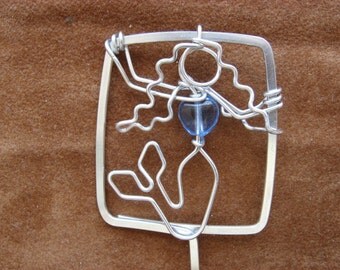 MERMAID BOOKMARK wirework