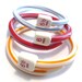 Knitting Needle Bangles Stripe - Limited Edition Original Set Special Price