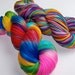 Hand Painted Ultra Merino Superwash Sock Yarn -- Let's Blow This Popsicle Stand