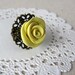 Mellow Yellow Rose Ring