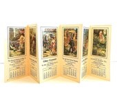 C. M. Burd Lithographs Salesman's Sample Calendar