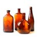 Instant Collection Antique Amber Bottles