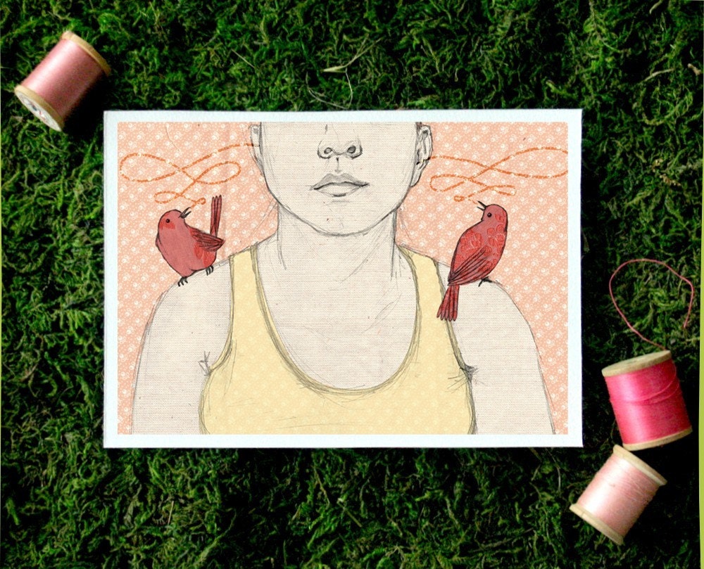 The Messengers 5x7 print