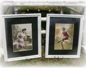 Vintage Victorian Sepia Beach Inspired Prints