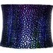 Metallic Blue Streaked Genuine Stingray Cuff Bracelet - LIMITED EDITION