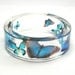 Blue Butterflies Bracelet /  size m