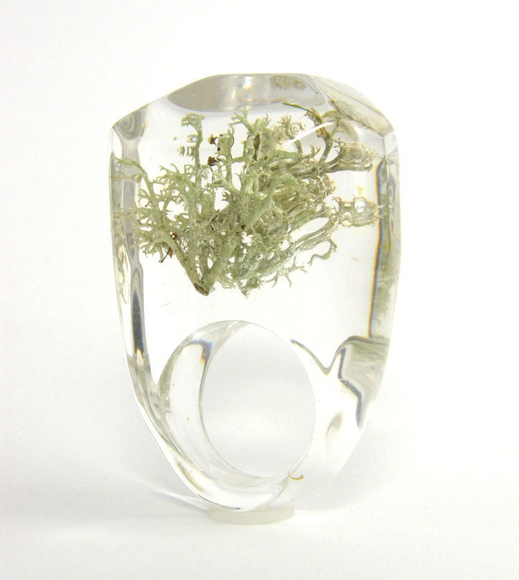 Silver  MOSS Ring
