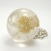 Delicate Dandelion Pendant, resin pendant, floral pendant, resin necklace