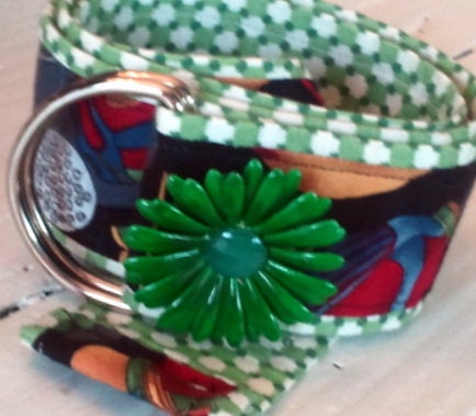 Half Price Sale Botique Flower Power Golf Belt