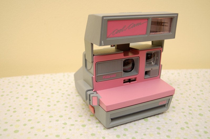 Polaroid Pink Camera