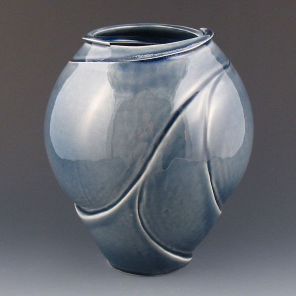 Vase Handmade Pottery Unique Ceramic Modern Elegant by jtceramics
