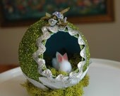 Glittered Panorama Egg