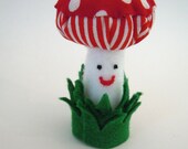 Happy Plush Mushroom