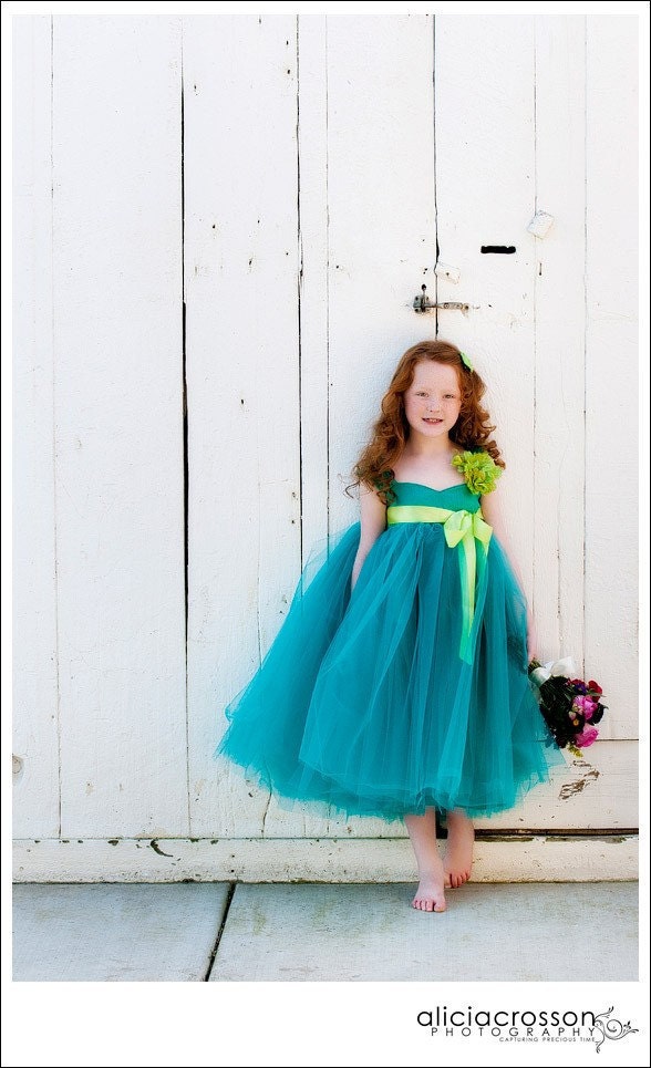 Flower Girl Dress Silk Dress