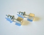 cube earrings