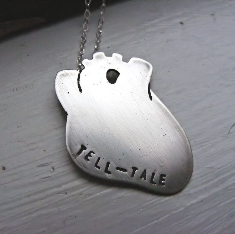 Tell-Tale Anatomical Heart Necklace Made To Order