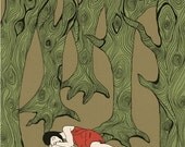 Sheltered - Art print on 8.5X11 Velvet Fine Art paper (22/25)