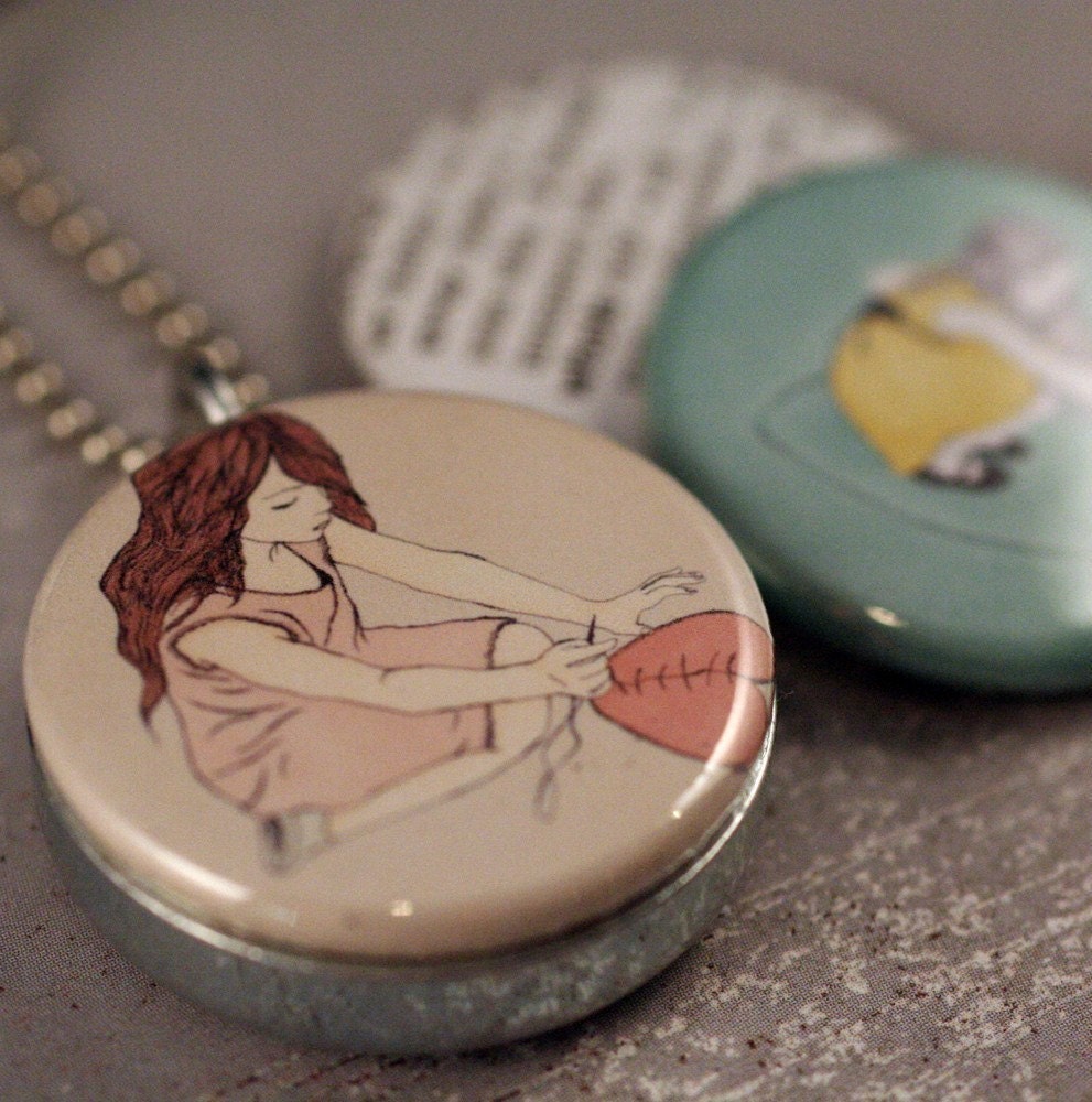 WHOLE Heart Interchangeable Magnetic LOCKET by Shira Sela & Polarity