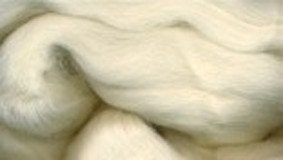 Merino 64s Tops/Rovings felt/spinning 100g (3.53oz) - NATURAL
