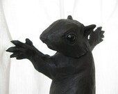 They were clawing...(Squirrel) - Sculpture