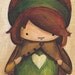Open Hearted print