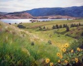 18x24 Original Painting - Summer Vista