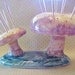 Vintage Ceramic Mushrooms Toothpick Holder, Mid Century Modern
