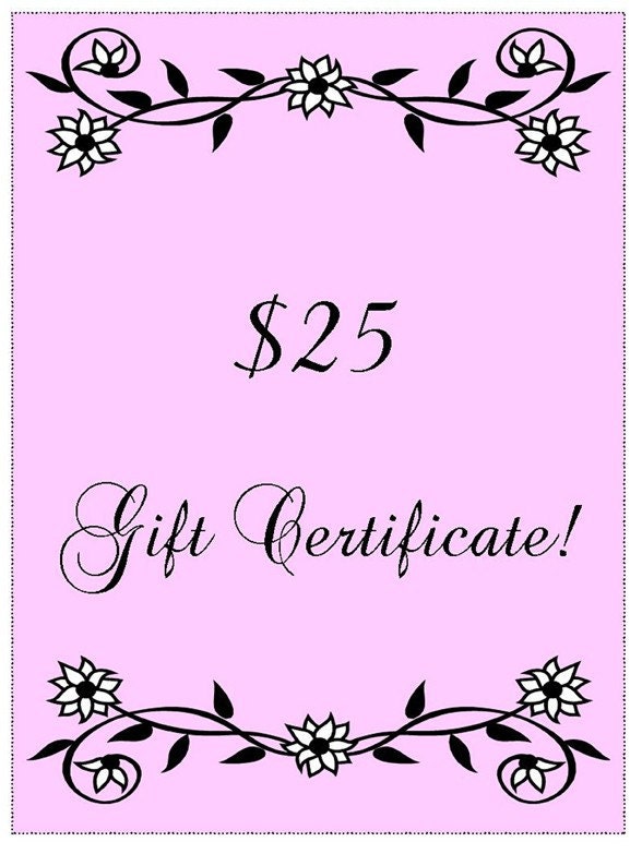 Gift certificate for Faerie Dust Dreams Shop