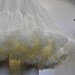 Single Layer Deep Ivory Knee Length Wedding Chiffon Petticoat-----------------available in other color