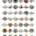 Vintage Anatomy Hair Pin Set - Pick Your Parts