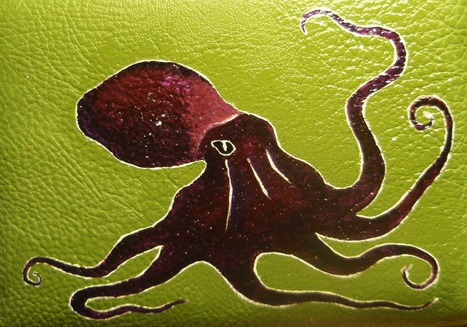 purple octopus costume
