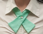Womens Neck Tie - Mint Green