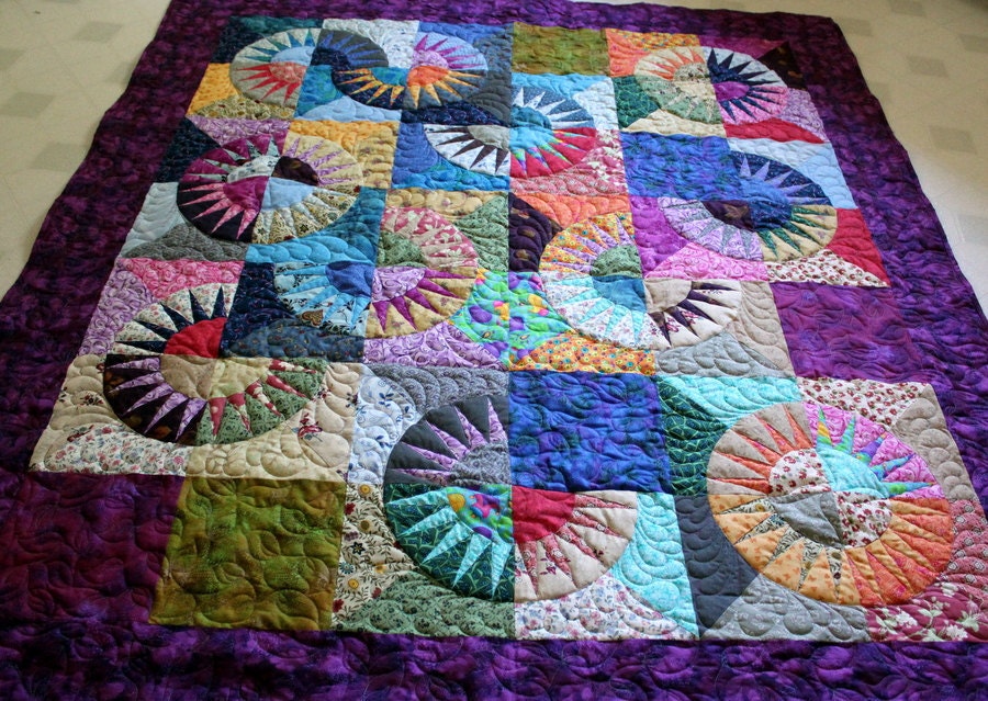 Reserved for JULIE NEW York Beauty Scrappy Style 65" x 74" multicolor splendor