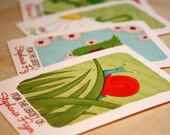 Personalized Bookplates - Insects - Set of 18 - children's bookplates