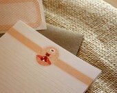 Mini Letter Writing Set - Little Fox Hearts You - Cute Kids Stationery Set