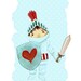 Little Boy's Wall Art - The Little Knight Print - Kids Room or Nursery Decor - Children's Wall Art