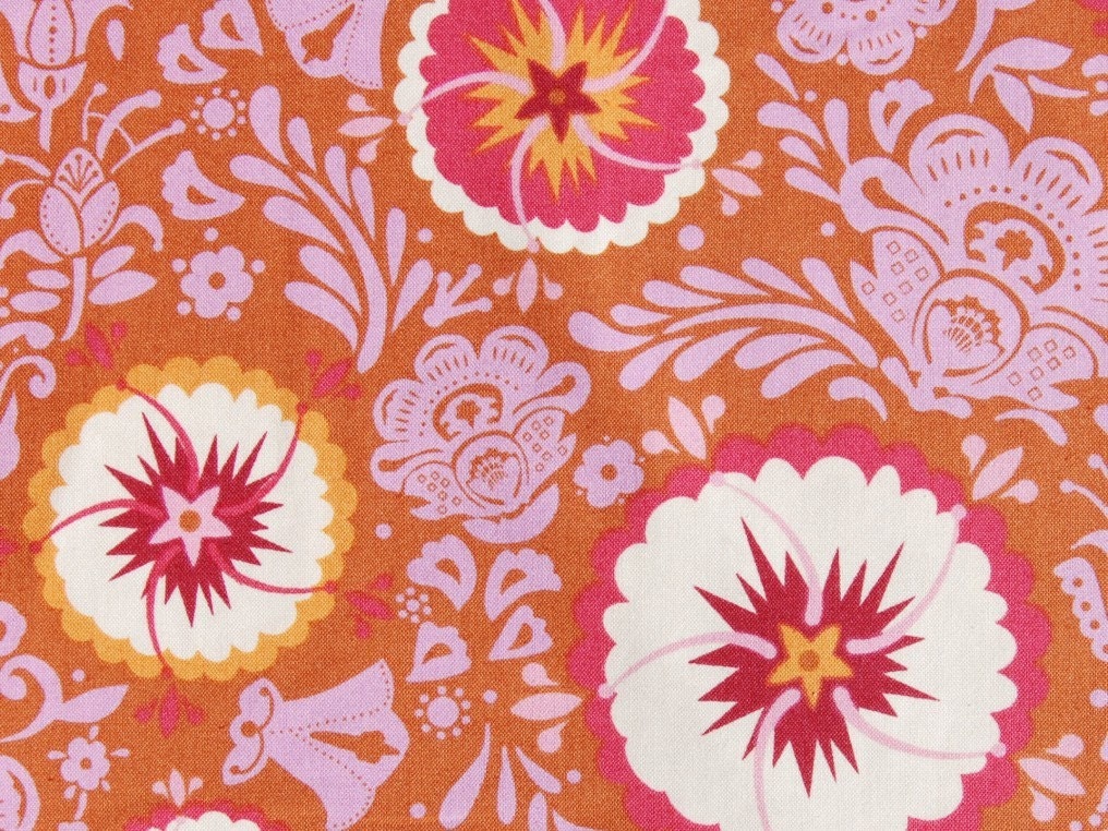 SALE Half Yard of Anna Maria Horner - Good Folks - Fortune in Zinnia