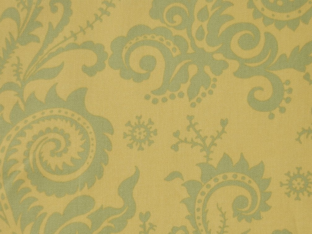 CLEARANCE  - 1 Yard of Amy Butlers Nigella - Woodfern in Gold
