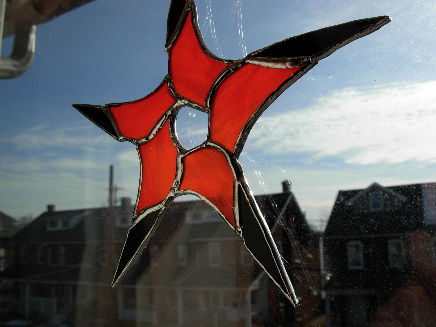5-pointed Koncrete starflower suncatcher