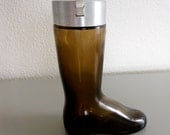 Vintage Avon English Riding Boot Glass Cologne Bottle