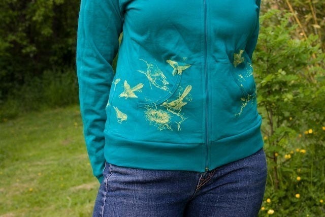 Emerald City Bird Women's Hoodie