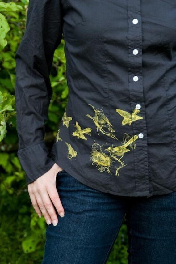 Birds of a Feather Women's Button Down Shirt
