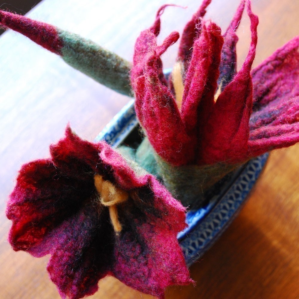 Felt Flower Kit - pdf tutorial