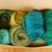 Felt Geode Needlefelting Kit - Forest Colorway