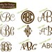 Car A La Carte Monogram