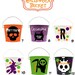 Personalized Custom Halloween Bucket - More Designs Available
